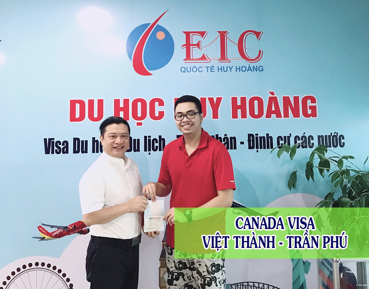 Chúc mừng visa Canada Phạm Việt Thành